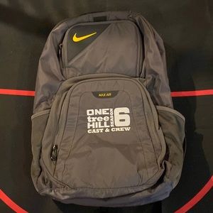 Nike Max Air Backpack One Tree Hill Cast And Crew exclusive gear. Never used.